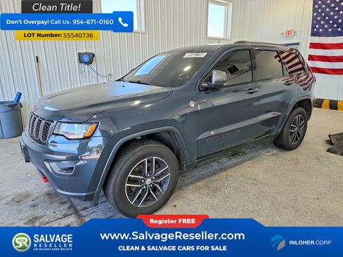 Used 2017 Jeep Grand Cherokee Trailhawk AWD/4WD image 1