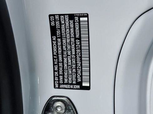 Certified 2023 Porsche 718 Cayman GT4 RS image 73