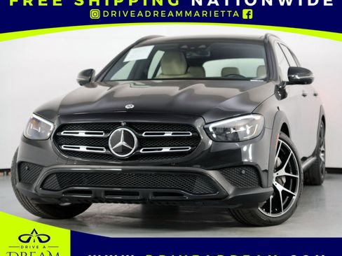 Used 2022 Mercedes-Benz E 450 4MATIC All-Terrain Wagon w/ Driver Assistance Package image 1