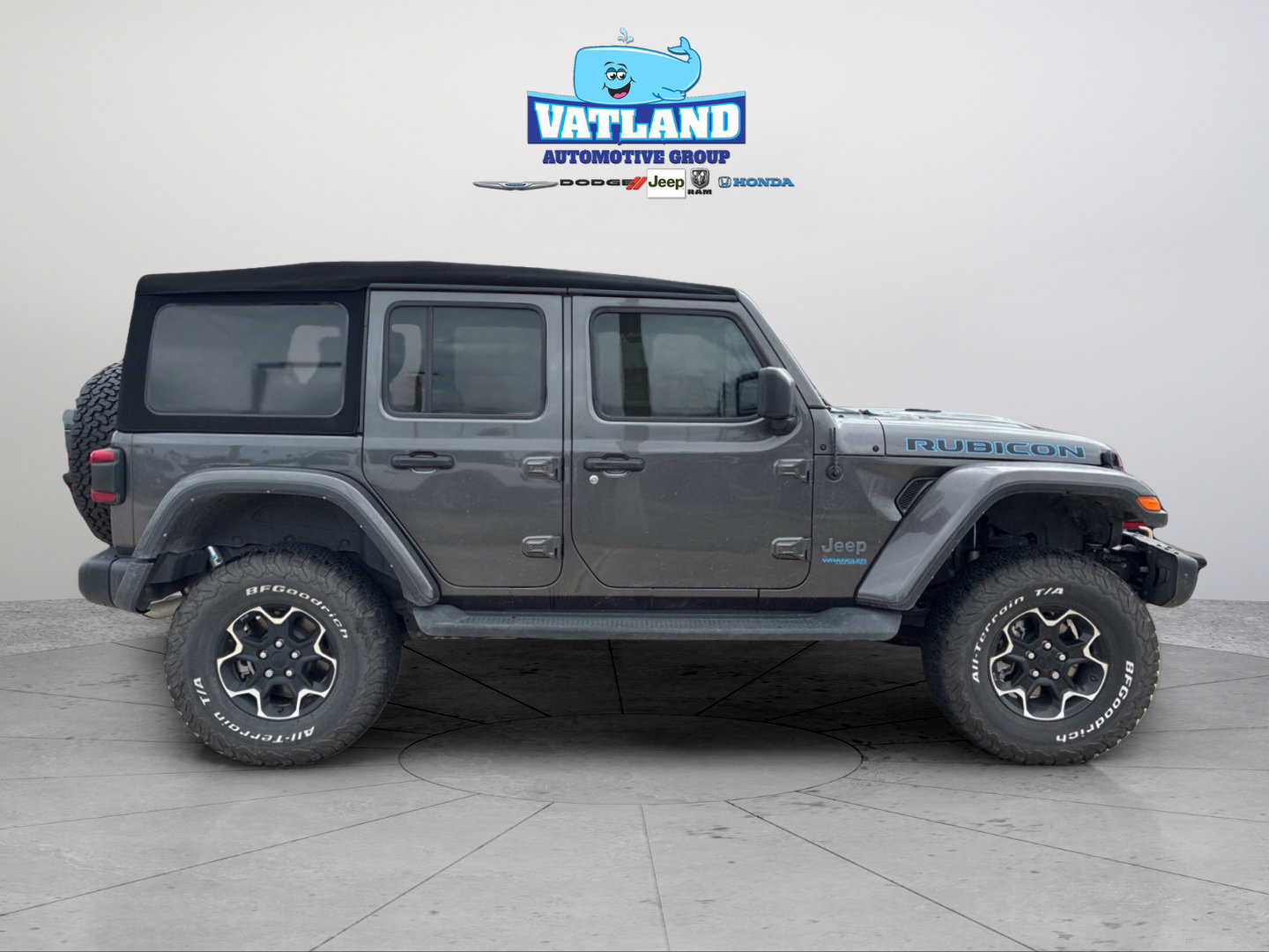 Used 2021 Jeep Wrangler Unlimited Rubicon 4xe w/ Steel Bumper Group AWD/4WD image 6