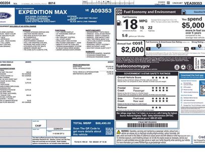 New 2027 Ford Expedition Max Platinum w/ Stealth Appearance Package