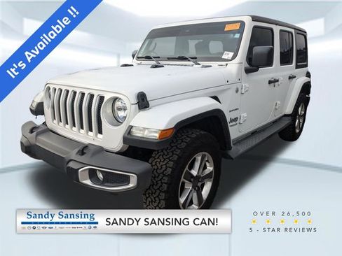 Used 2019 Jeep Wrangler Unlimited Sahara AWD/4WD image 1