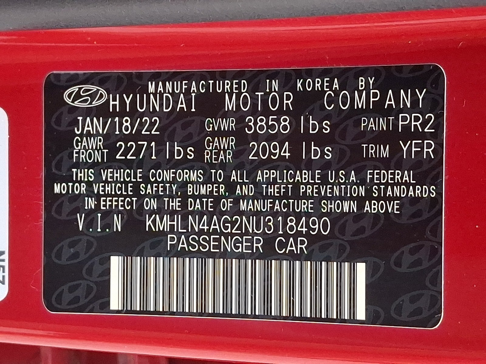 Certified 2022 Hyundai Elantra SEL w/ Convenience + Premium Package FWD image 29