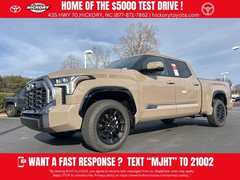 New 2026 Toyota Tundra Platinum image 1