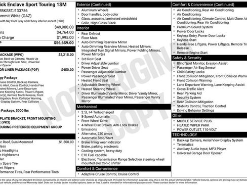 New 2026 Buick Enclave Sport Touring w/ Power Package image 10