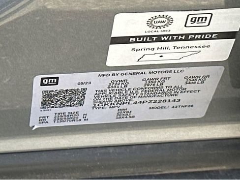 Certified 2023 GMC Acadia Denali FWD image 35