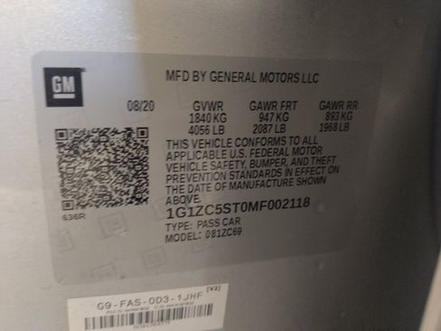 Used 2021 Chevrolet Malibu LS FWD image 33