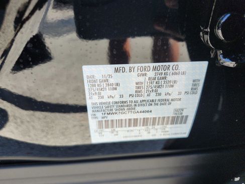 New 2026 Ford Explorer ST w/ Sun And Sound Package RWD image 23