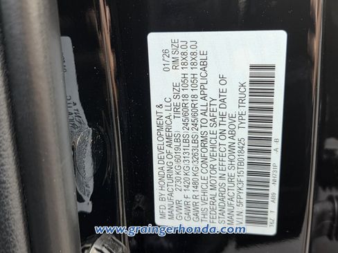 New 2026 Honda Ridgeline Sport image 14