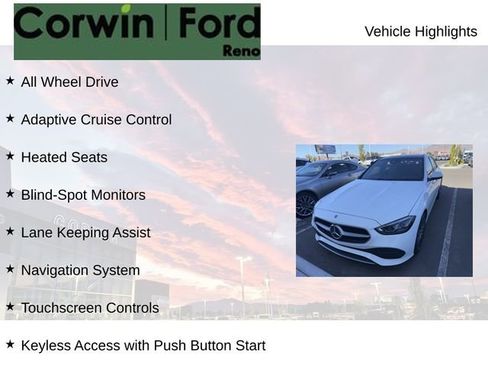 Used 2022 Mercedes-Benz C 300 4MATIC Sedan image 7