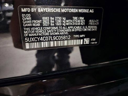 Used 2020 BMW X6 sDrive40i w/ M Sport Package image 25