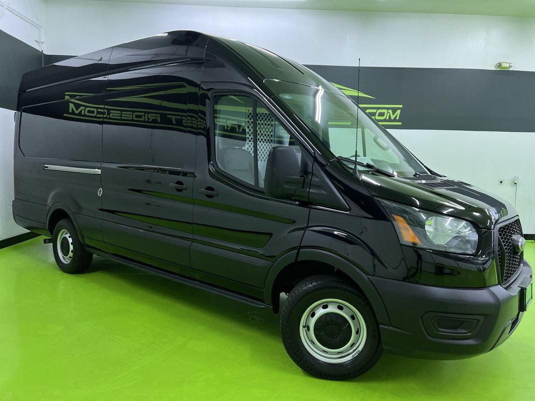 Used 2023 Ford Transit 250 148 High Roof Extended w/ Load Area Protection Package RWD image 1