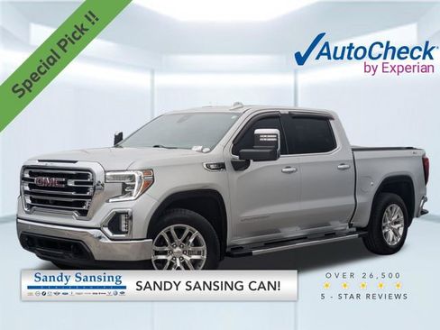 Used 2021 GMC Sierra 1500 SLT w/ SLT Premium Plus Package AWD/4WD image 1