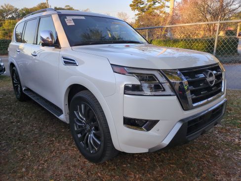 Certified 2024 Nissan Armada Platinum w/ Cargo Package image 1