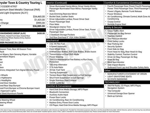 Used 2014 Chrysler Town & Country Touring-L w/ Driver Convenience Group image 15