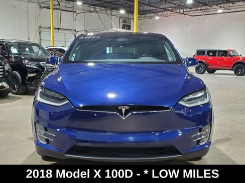 Used 2018 Tesla Model X 100D AWD/4WD image 2