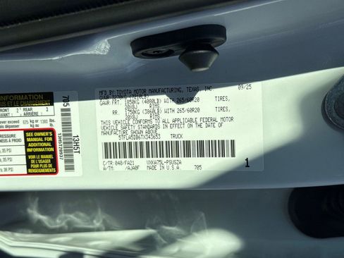 Used 2026 Toyota Tundra SR5 image 20