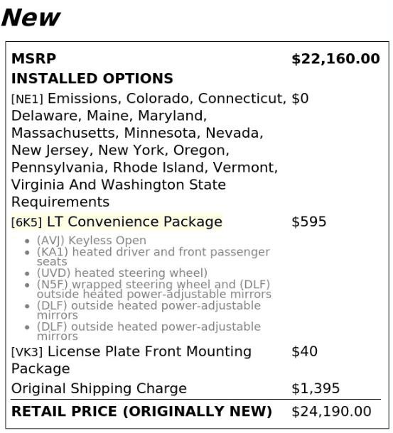 Used 2025 Chevrolet Trax LT w/ LT Convenience Package FWD image 4