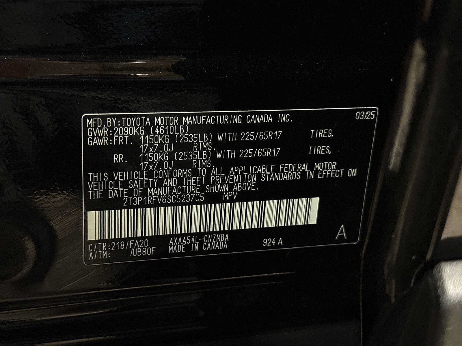 Certified 2025 Toyota RAV4 XLE AWD/4WD image 14