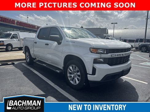 Used 2021 Chevrolet Silverado 1500 Custom AWD/4WD image 1