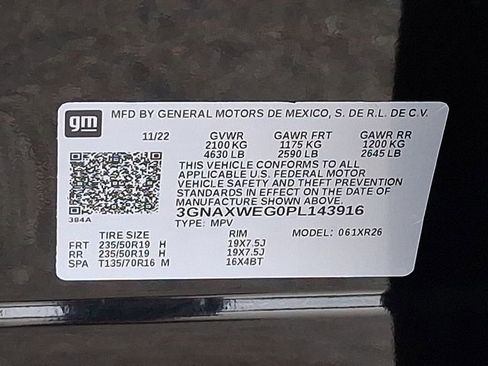 Certified 2023 Chevrolet Equinox RS w/ RS Leather Package image 27