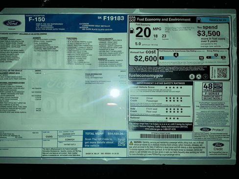 New 2025 Ford F150 XLT w/ Equipment Group 301A Standard image 34
