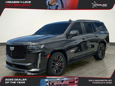 Used 2024 Cadillac Escalade V w/ LPO, ONYX Package AWD/4WD image 1