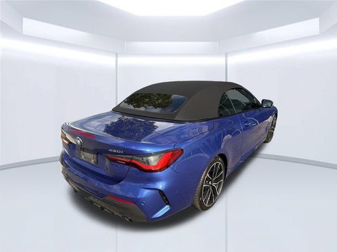 Used 2021 BMW 430i Convertible w/ M Sport Package RWD image 3