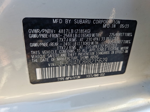 Used 2024 Subaru Crosstrek 2.0i Premium AWD/4WD image 26