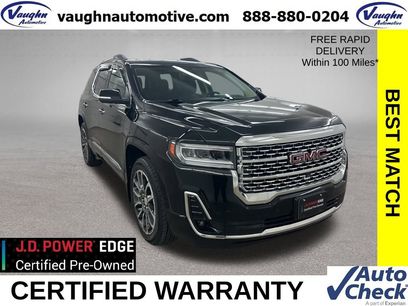 Used 2020 GMC Acadia Denali w/ Denali Ultimate Package