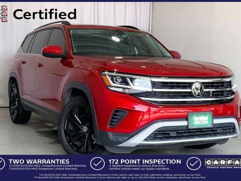 Used 2023 Volkswagen Atlas SE w/ Panoramic Sunroof Package FWD image 1