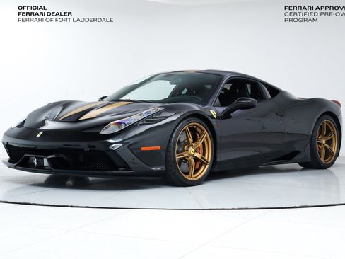 Certified 2015 Ferrari 458 Speciale Coupe image 1