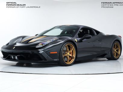 Certified 2015 Ferrari 458 Speciale Coupe