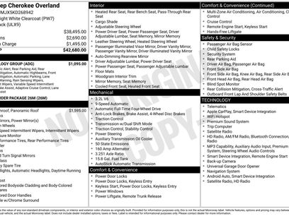 Used 2019 Jeep Cherokee Overland w/ Technology Group