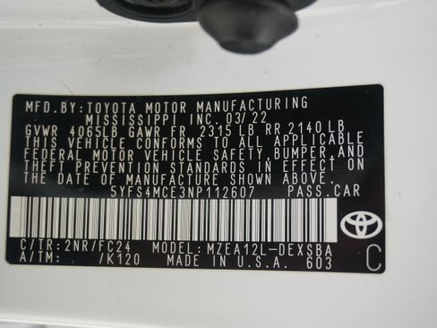 Used 2022 Toyota Corolla SE FWD image 25