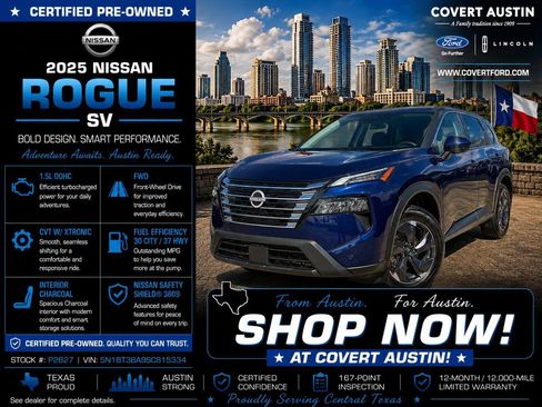 Used 2025 Nissan Rogue SV FWD image 1