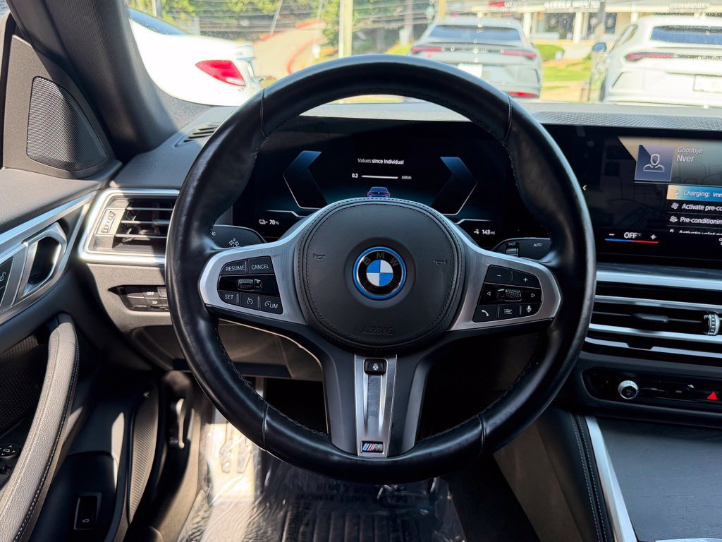 Used 2023 BMW i4 eDrive40 w/ M Sport Package RWD image 46