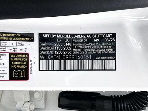Certified 2024 Mercedes-Benz C 300 4MATIC Sedan image 22