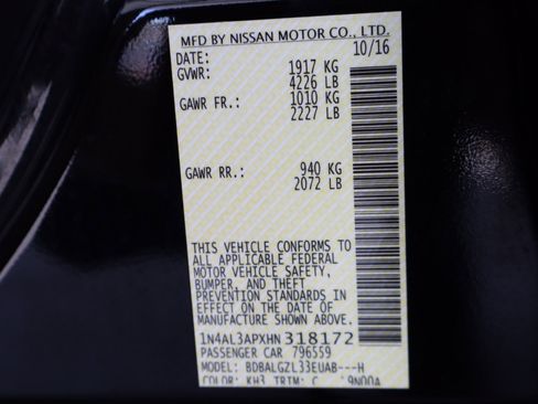 Used 2017 Nissan Altima 2.5 S w/ Power Driver Seat Package image 48