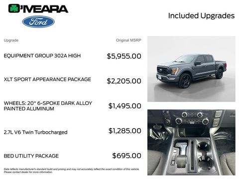 Used 2022 Ford F150 XLT w/ Equipment Group 302A High image 4