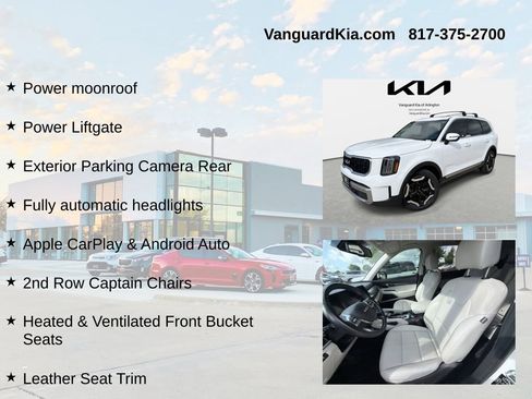 Used 2023 Kia Telluride EX w/ EX Captain's Chair Package FWD image 12