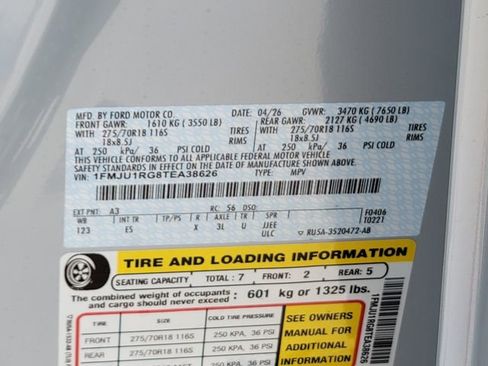 New 2026 Ford Expedition Tremor AWD/4WD image 13