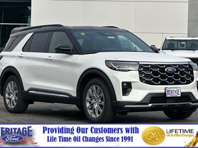 New 2026 Ford Explorer Platinum