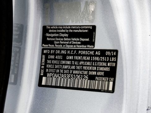 Used 2015 Porsche 911 Carrera image 97