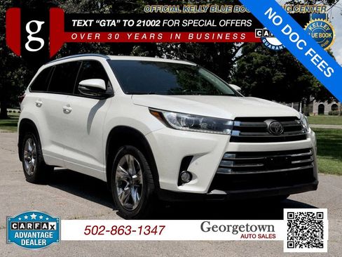 Used 2018 Toyota Highlander Limited Platinum AWD/4WD image 1