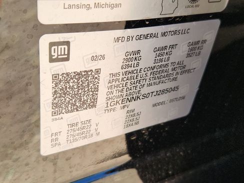 New 2026 GMC Acadia Elevation w/ Black Edition AWD/4WD image 12