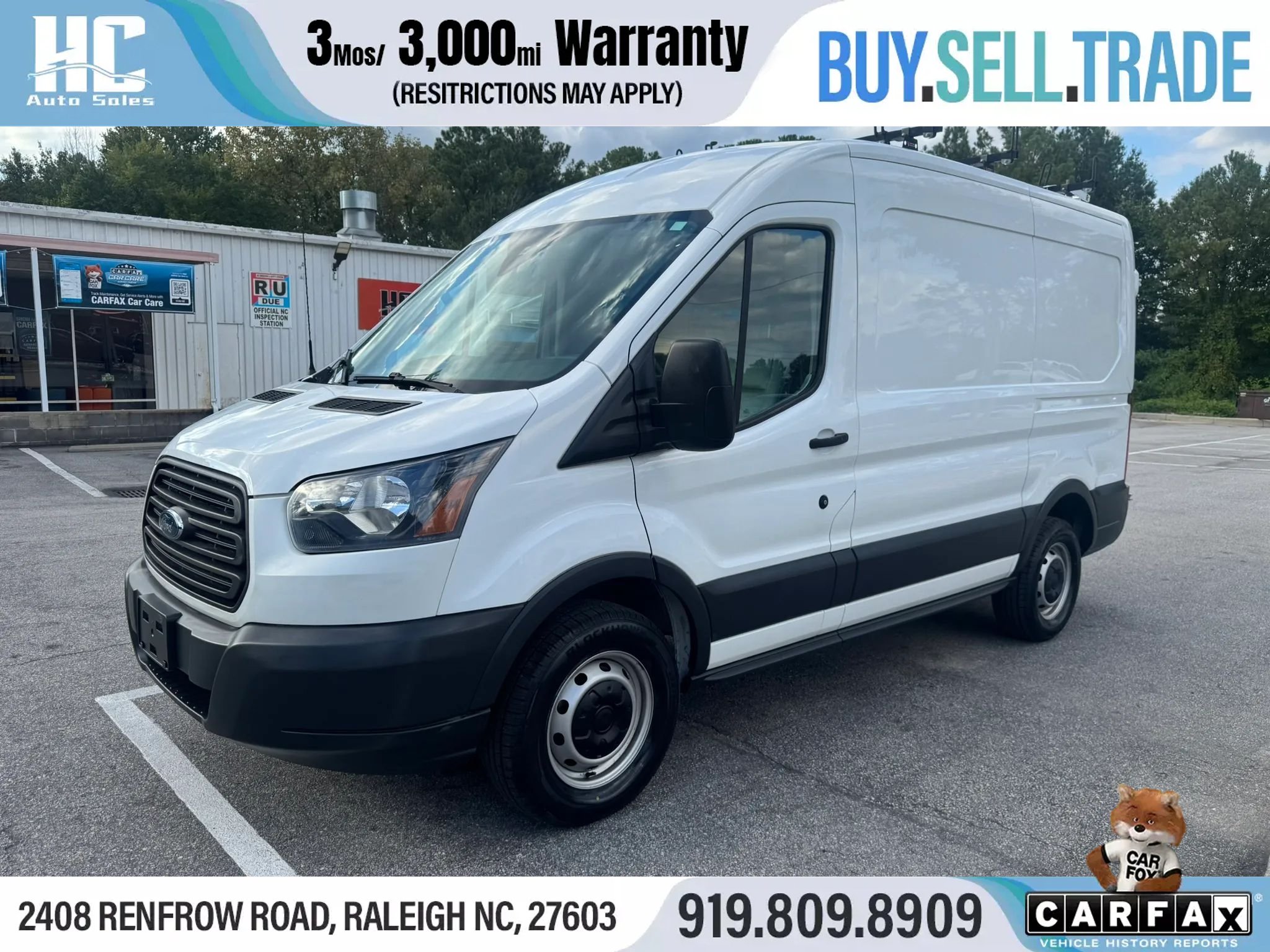 Used 2017 Ford Transit 250 130 Medium Roof RWD image 1