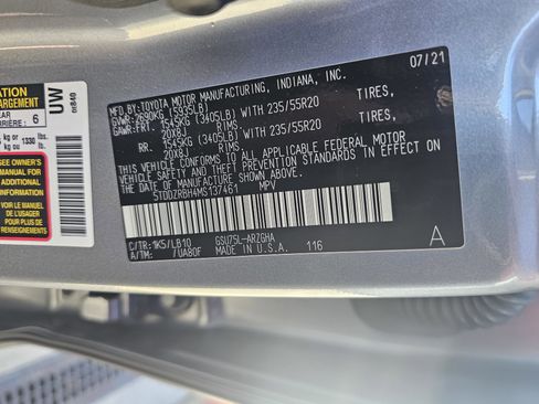 Certified 2021 Toyota Highlander Limited image 29