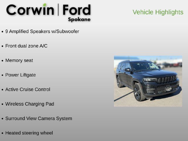 Used 2023 Jeep Grand Cherokee L Limited w/ Luxury Tech Group II AWD/4WD image 6