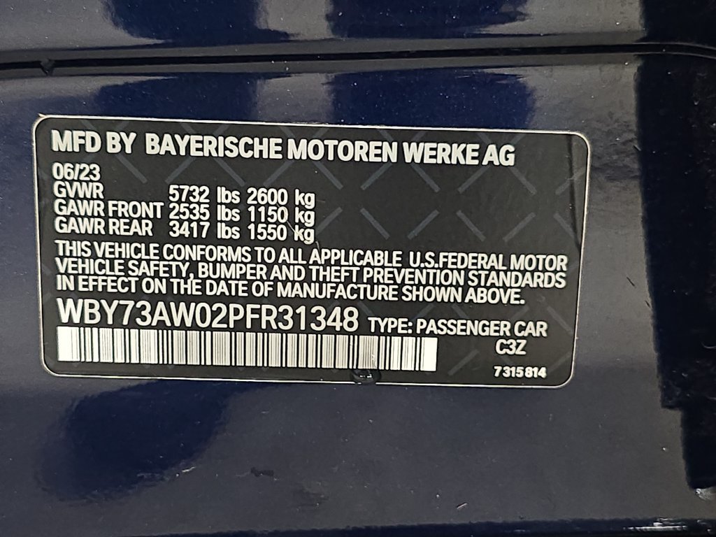 Certified 2023 BMW i4 eDrive40 w/ M Sport Package RWD image 34